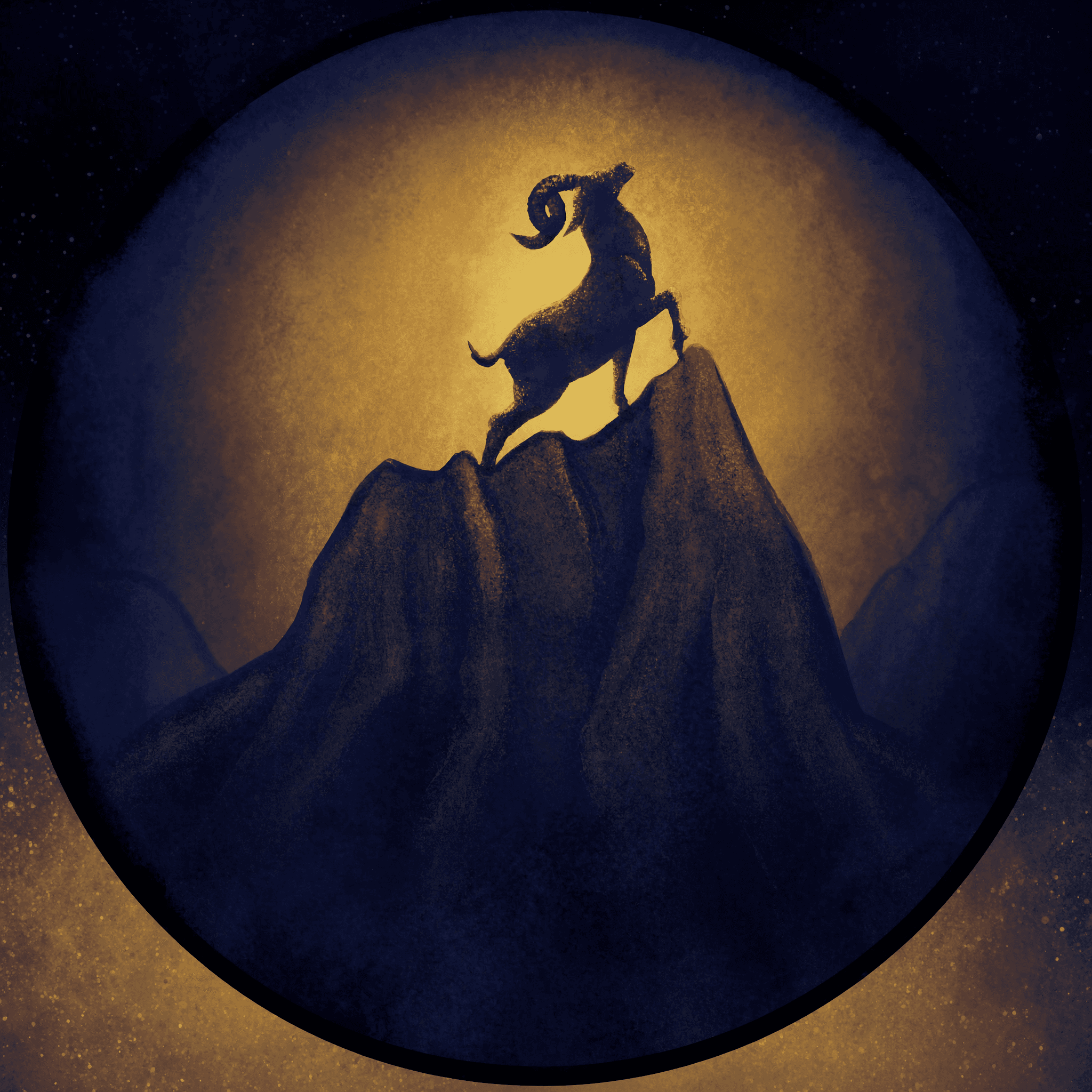 Kozoroh ilustrace